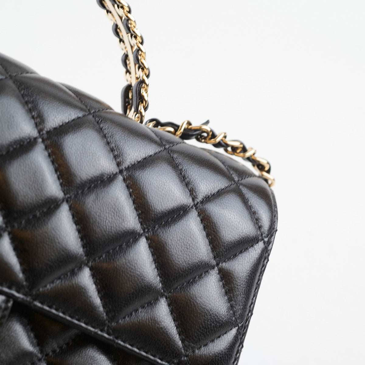 Chanel Small Crystal Top Handle Flap - photo 6
