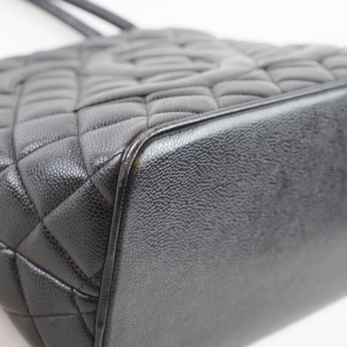 Chanel Medallion Tote Black Caviar 24K Gold - photo 10