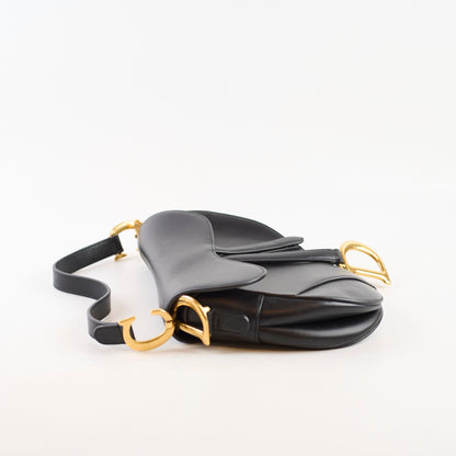 Christian Dior Medium Saddle Leather Black - photo 3