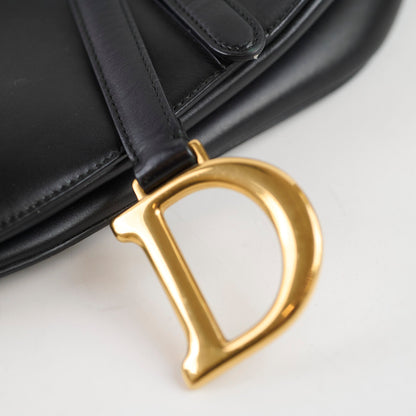 Christian Dior Medium Saddle Leather Black - photo 11