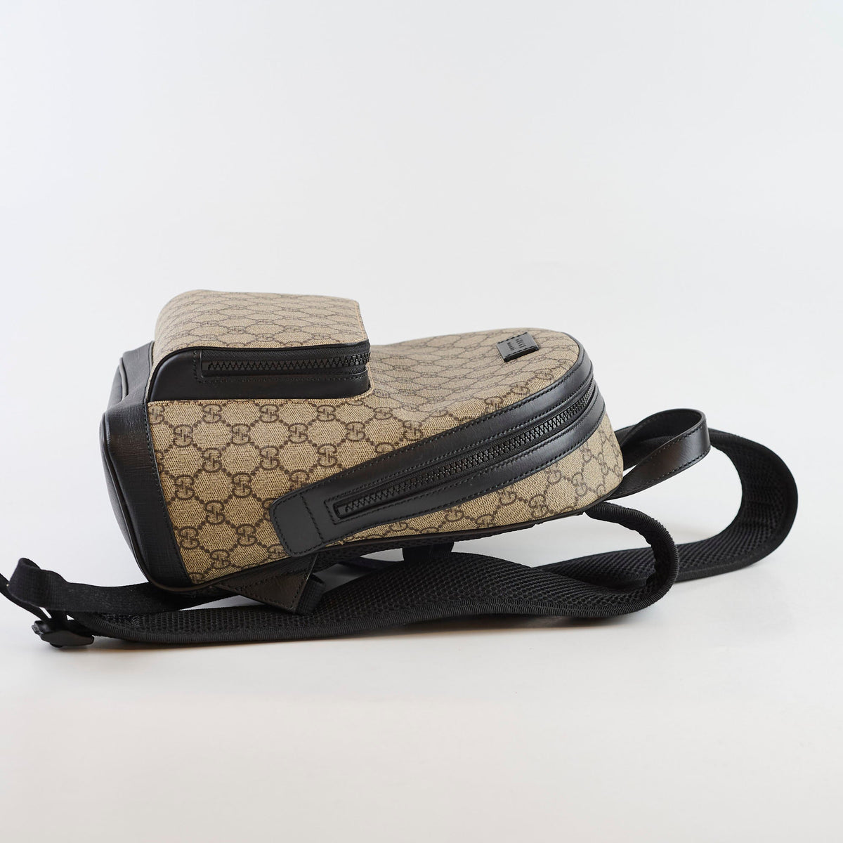 Gucci Small Eden Backpack GG Supreme Canvas Beige/Ebony - photo 3