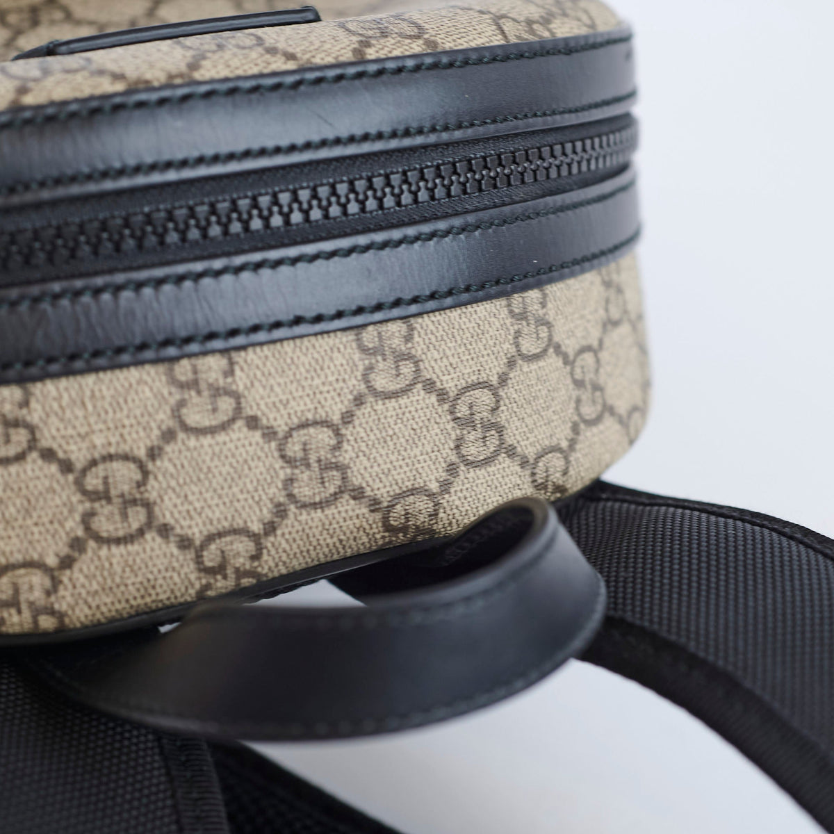 Gucci Small Eden Backpack GG Supreme Canvas Beige/Ebony - photo 11