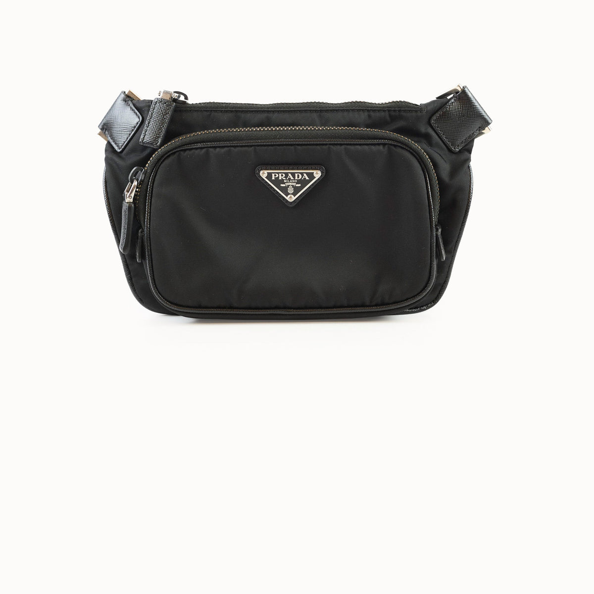 Prada Re-Nylon Belt Bag Black - photo 1