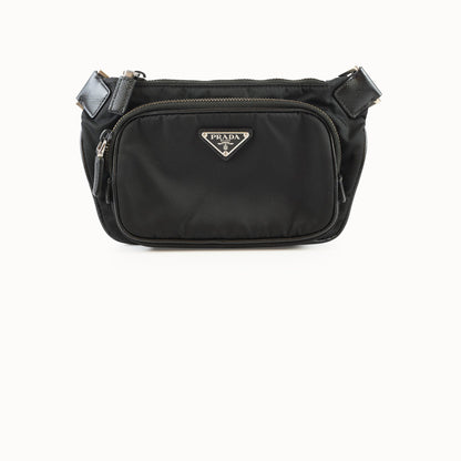 Prada Re-Nylon Belt Bag Black - photo 1