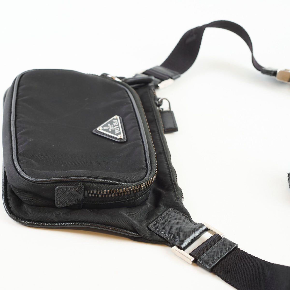 Prada Re-Nylon Belt Bag Black - photo 3