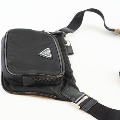 Prada Re-Nylon Belt Bag Black - photo 3