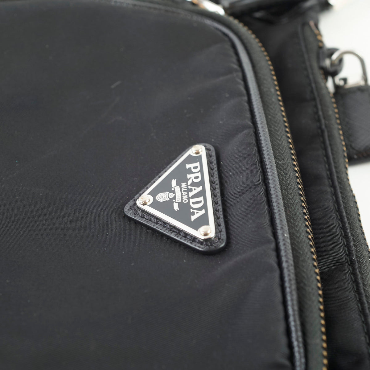Prada Re-Nylon Belt Bag Black - photo 6