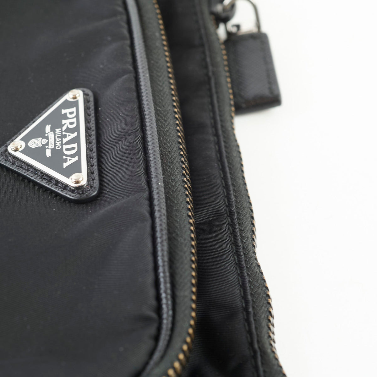 Prada Re-Nylon Belt Bag Black - photo 7