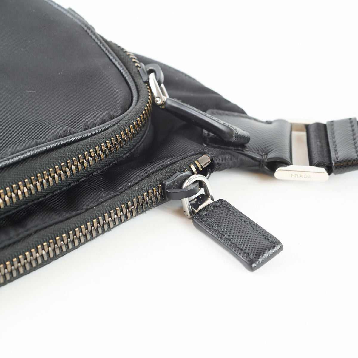 Prada Re-Nylon Belt Bag Black - photo 4
