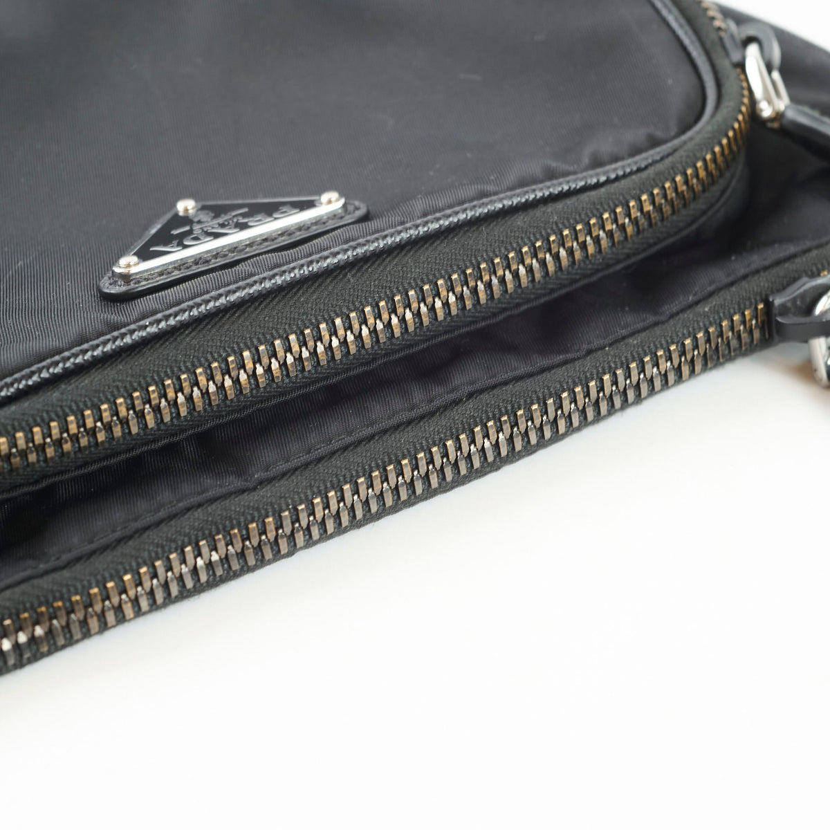 Prada Re-Nylon Belt Bag Black - photo 5