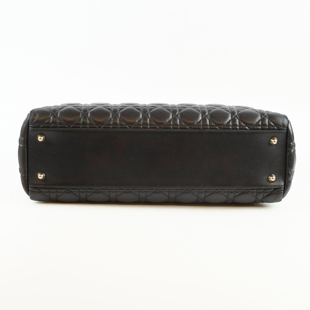 Christian Dior Large Cannage Tote Lambskin Black - photo 3