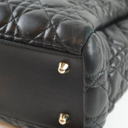 Christian Dior Large Cannage Tote Lambskin Black - photo 16