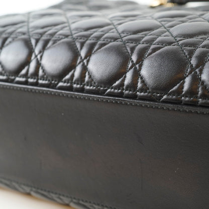 Christian Dior Large Cannage Tote Lambskin Black - photo 15