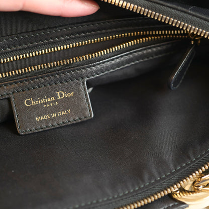 Christian Dior Large Cannage Tote Lambskin Black - photo 12