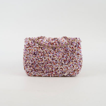 Chanel Mini Sequin Flap Pink/Lavender/White - 2026 Spring Collection - photo 2