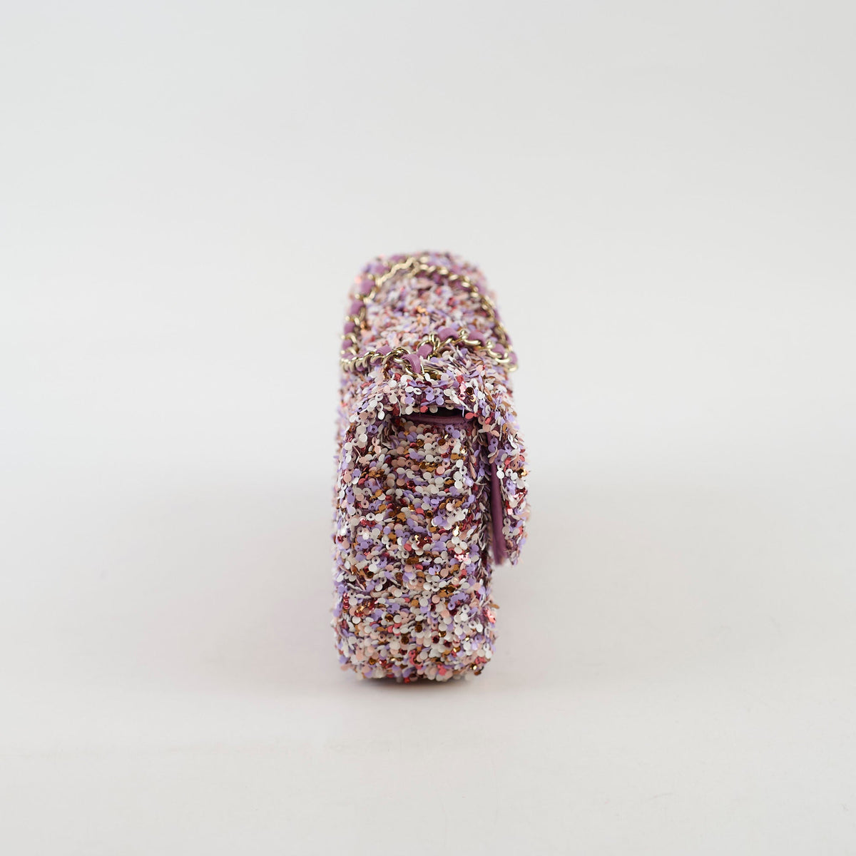 Chanel Mini Sequin Flap Pink/Lavender/White - 2026 Spring Collection - photo 3