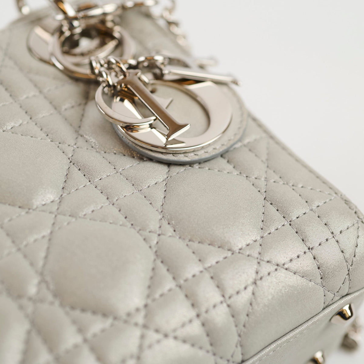 Dior Mini Lady Dior Grey - photo 5