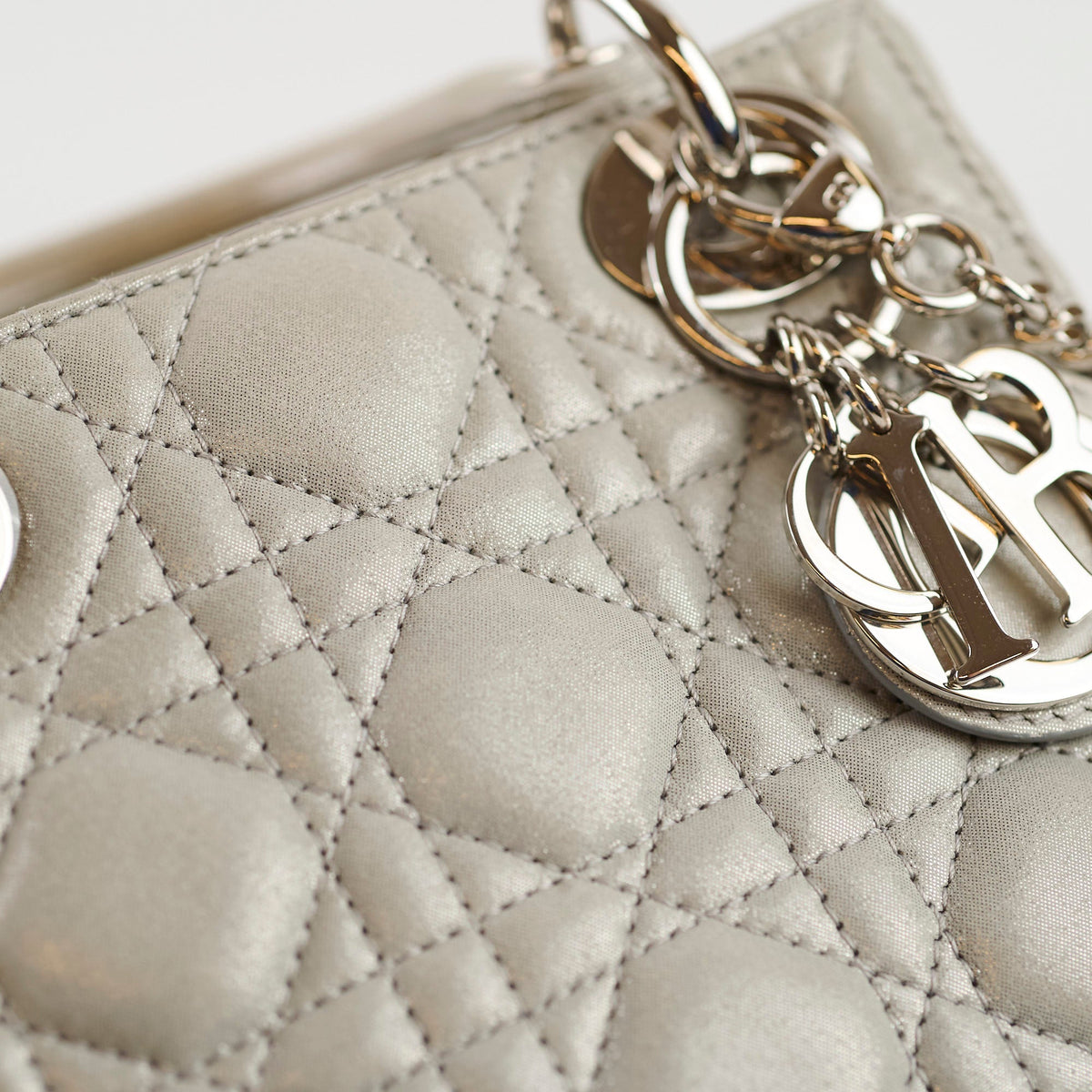 Dior Mini Lady Dior Grey - photo 11