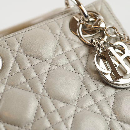 Dior Mini Lady Dior Grey - photo 11