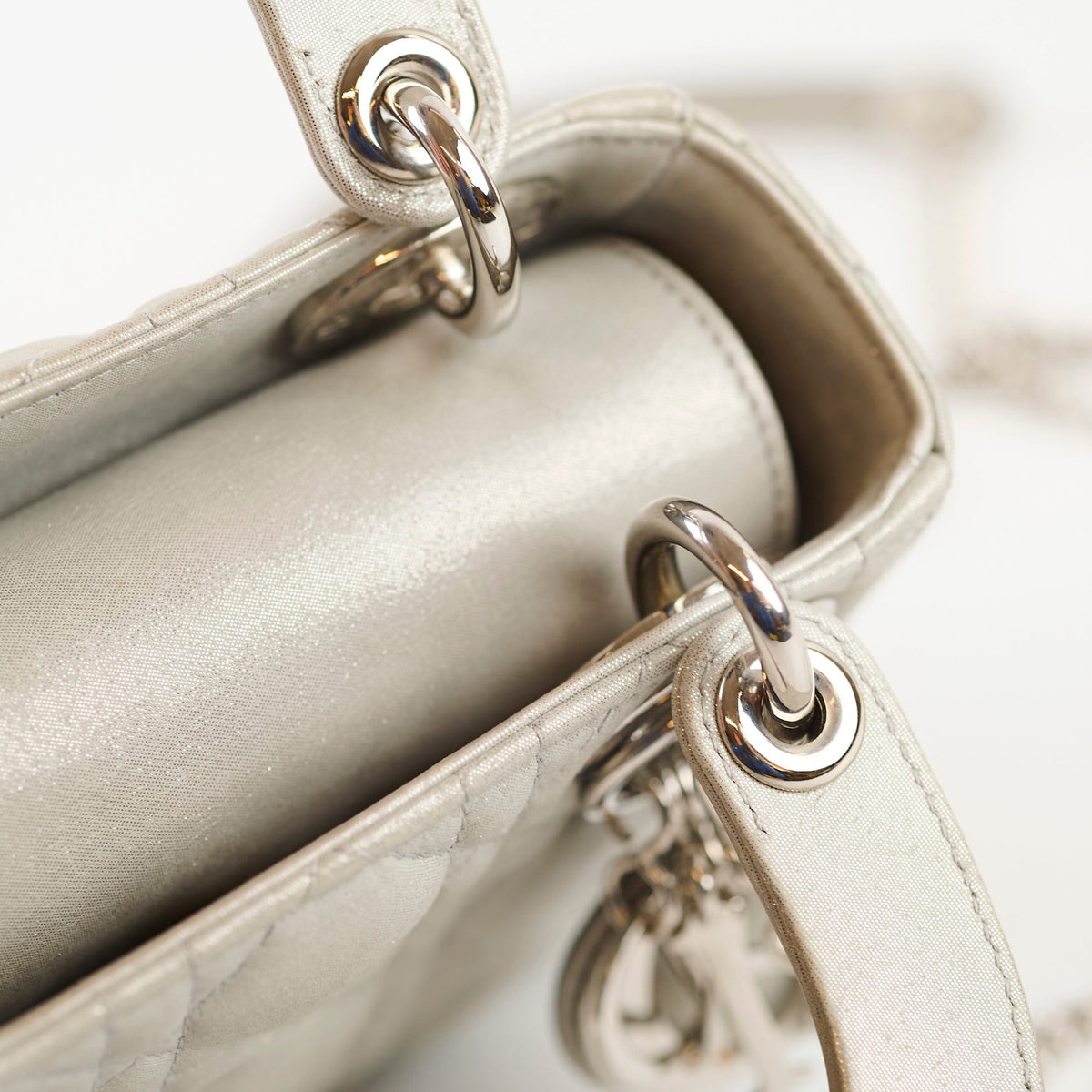 Dior Mini Lady Dior Grey - photo 6