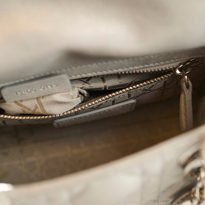 Dior Mini Lady Dior Grey - photo 8