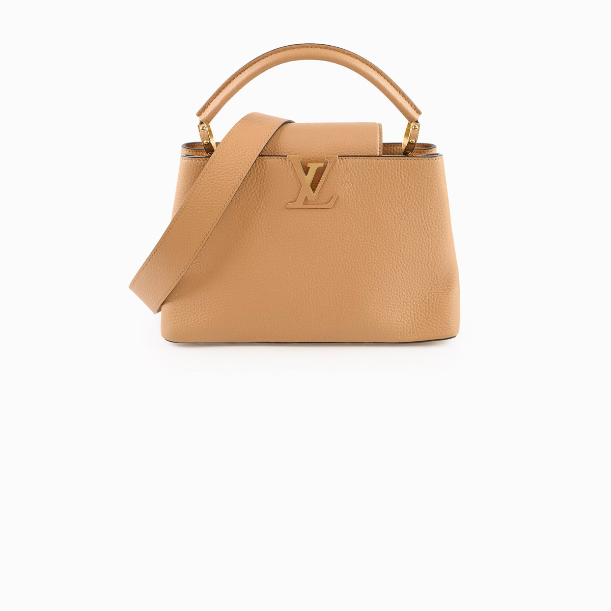 Louis Vuitton Capucines MM Beige Tan 2022 - photo 1