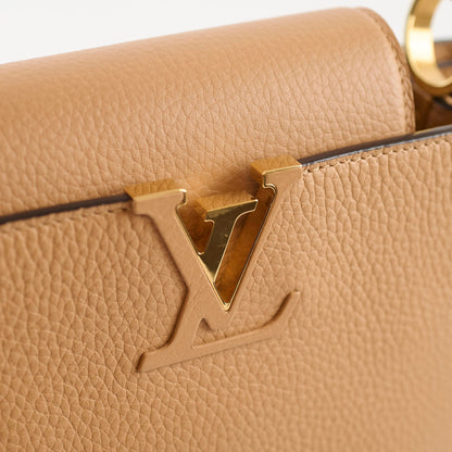 Louis Vuitton Capucines MM Beige Tan 2022 - photo 12