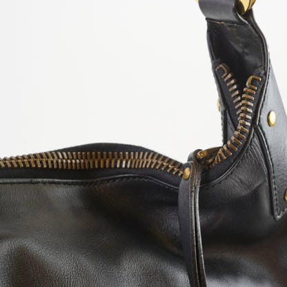 Gucci Leather Hobo Bag Black - photo 6