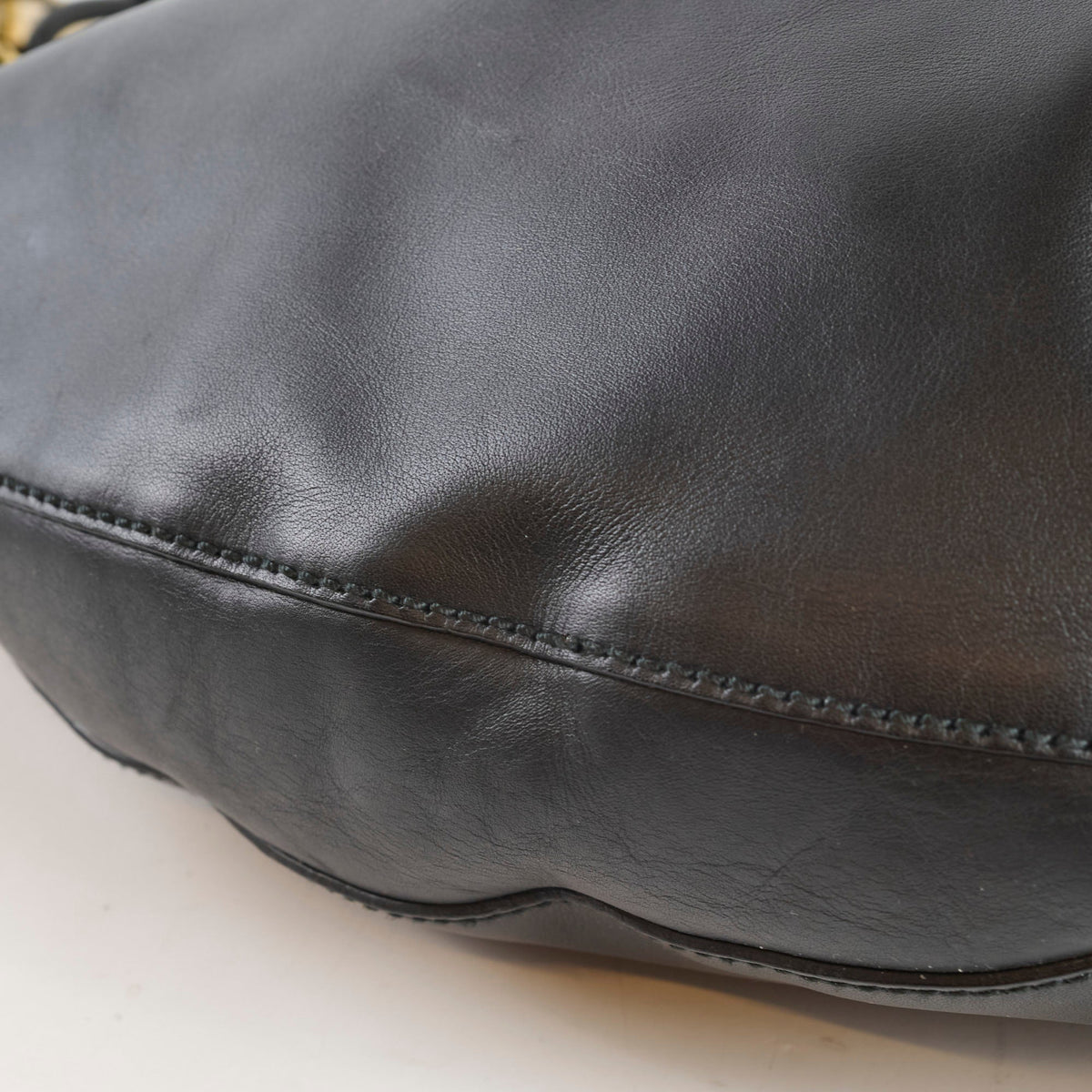 Gucci Leather Hobo Bag Black - photo 10