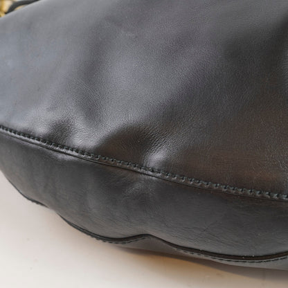 Gucci Leather Hobo Bag Black - photo 10