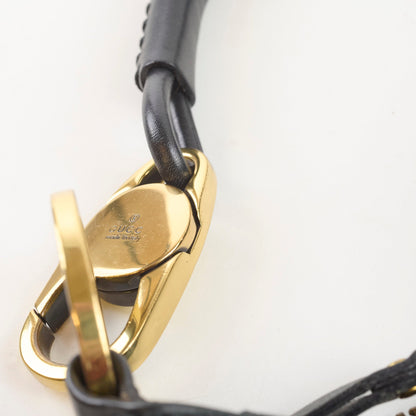 Gucci Leather Hobo Bag Black - photo 12