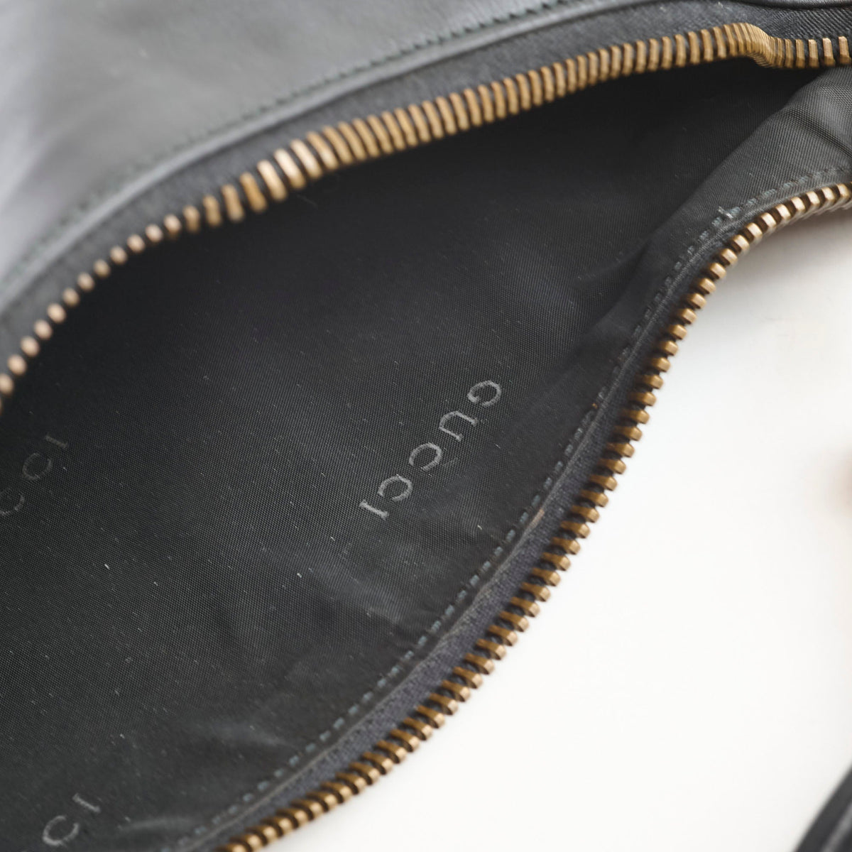 Gucci Leather Hobo Bag Black - photo 7