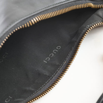 Gucci Leather Hobo Bag Black - photo 7