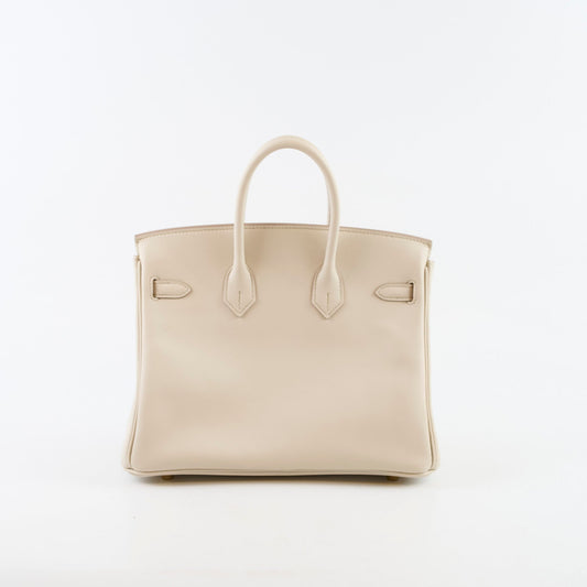 Hermes Birkin 25 Swift Beton A Stamp - photo 2