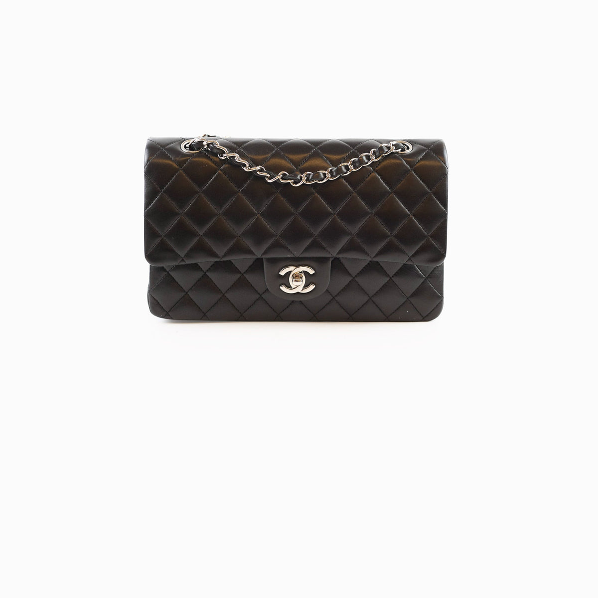 Chanel Classic Flap Medium Lambskin Black 12 Series - photo 1