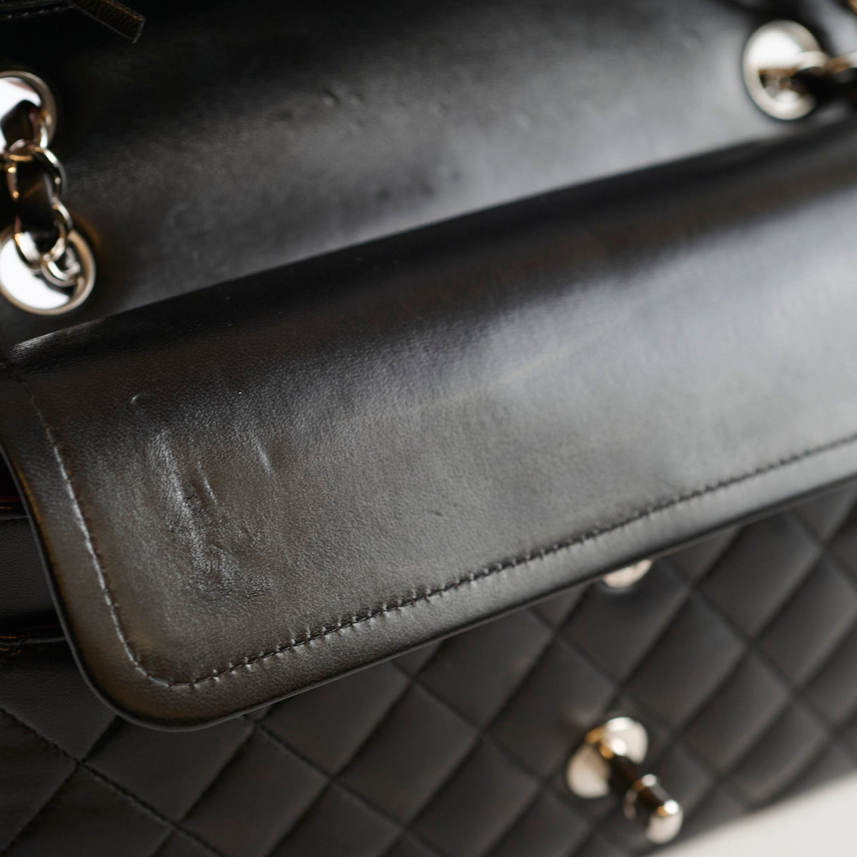 Chanel Classic Flap Medium Lambskin Black 12 Series - photo 8
