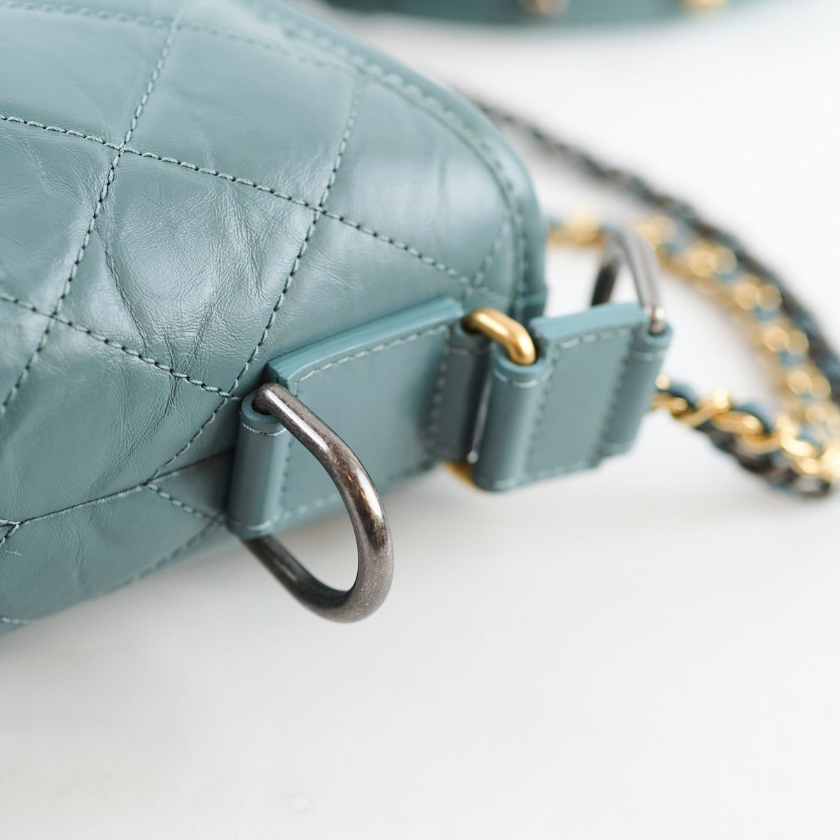 Chanel Gabrielle Small Blue 26 Series - photo 6