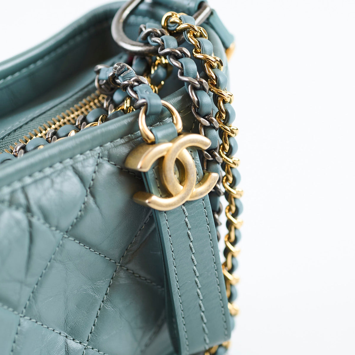 Chanel Gabrielle Small Blue 26 Series - photo 10
