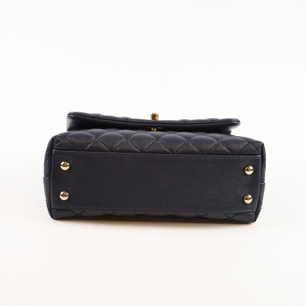 Chanel Small Coco Handle Caviar Navy - photo 4