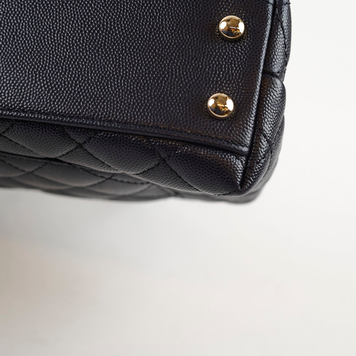 Chanel Small Coco Handle Caviar Navy - photo 14