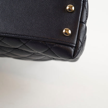 Chanel Small Coco Handle Caviar Navy - photo 14