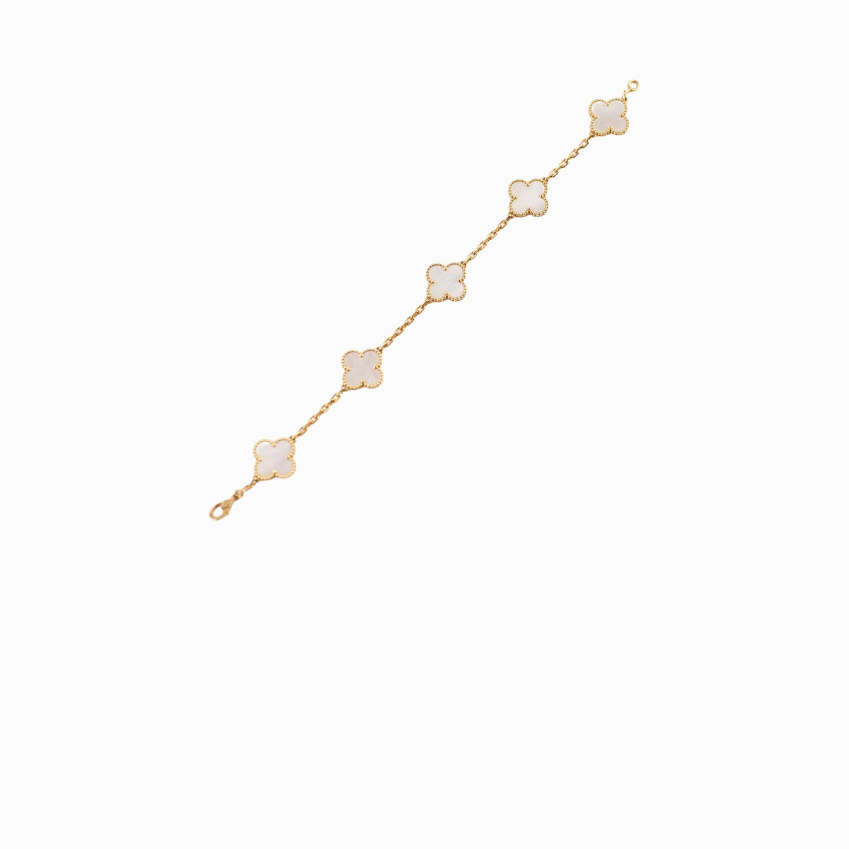 Van Cleef and Arpels 5 Motif MOP Bracelet - photo 1