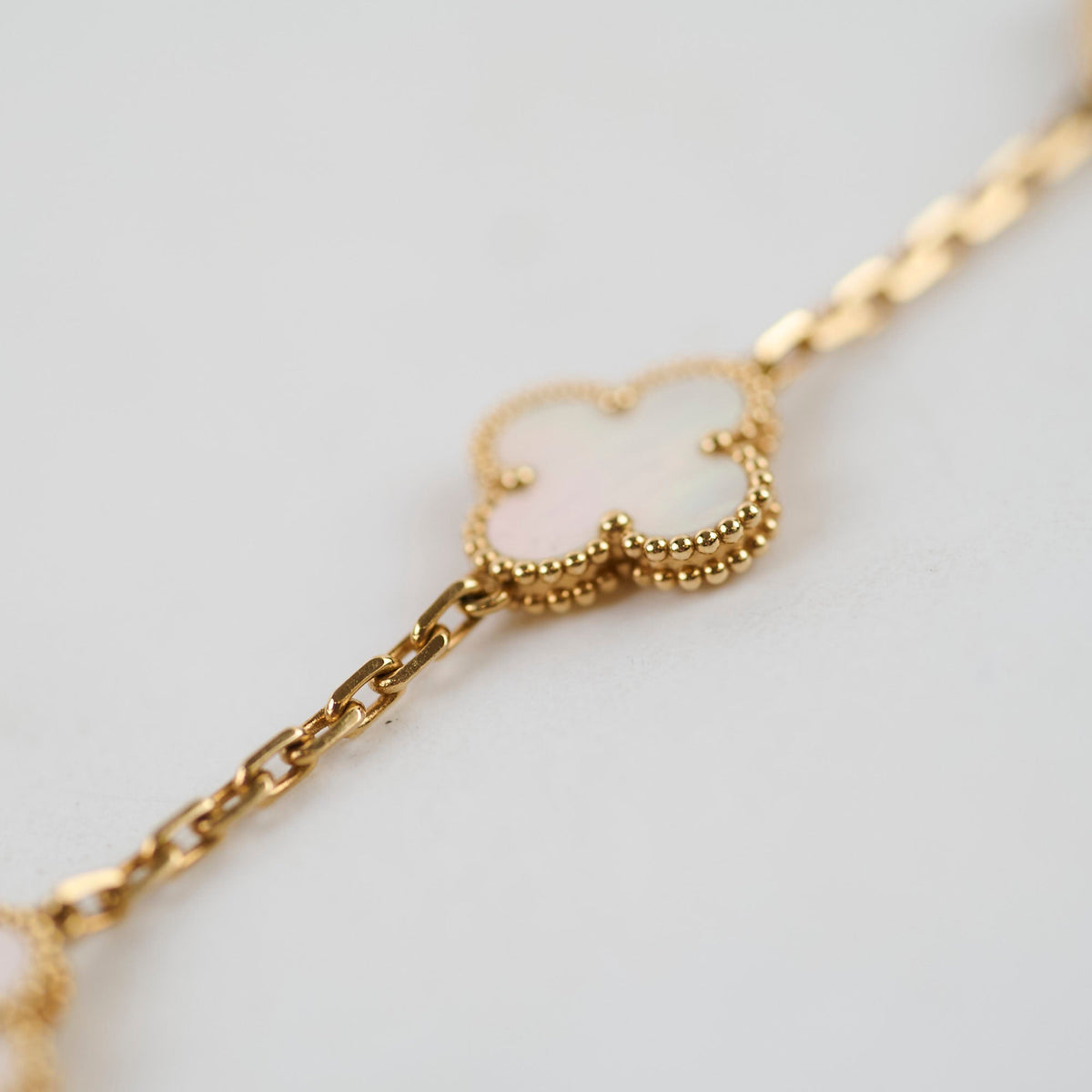 Van Cleef and Arpels 5 Motif MOP Bracelet - photo 3
