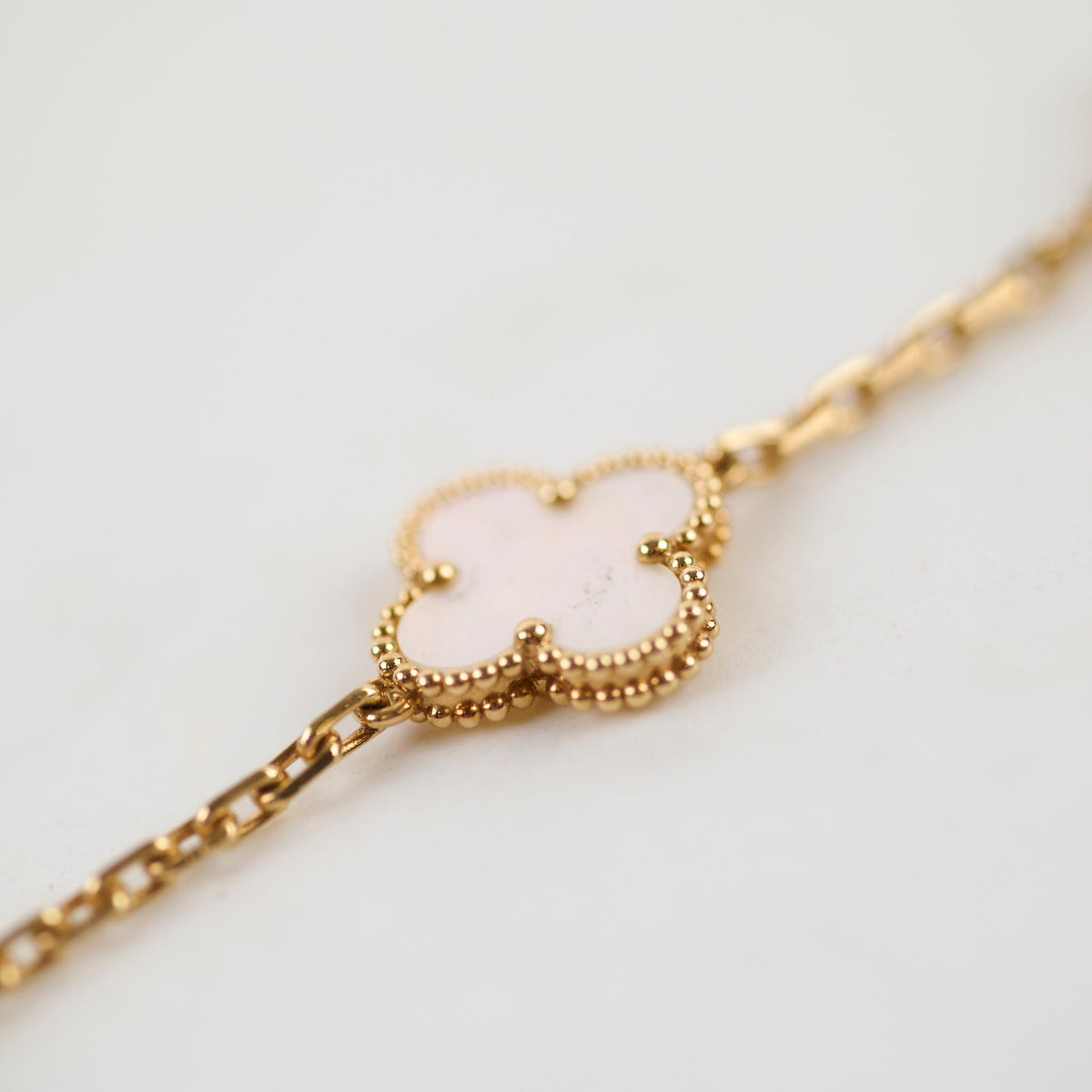 Van Cleef and Arpels 5 Motif MOP Bracelet - photo 4