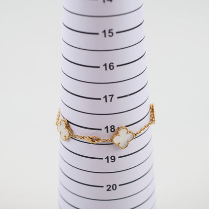 Van Cleef and Arpels 5 Motif MOP Bracelet - photo 6