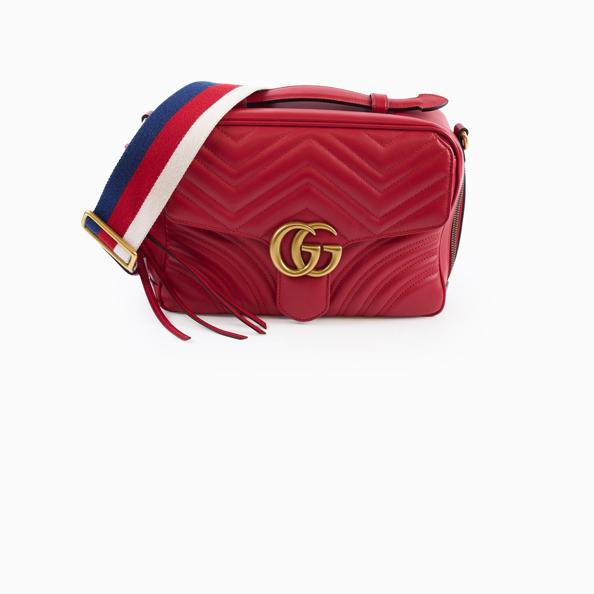 Gucci GG Marmont Camera Bag Red - photo 1