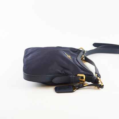 Prada Tessuto Nylon Saffiano Vela Navy - photo 3