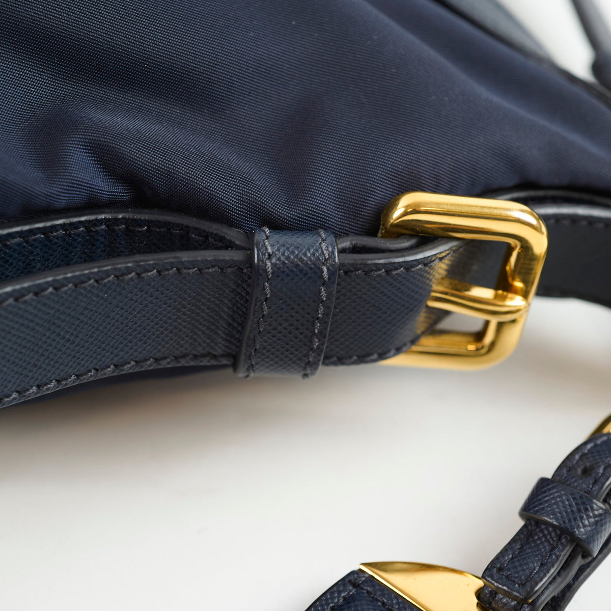 Prada Tessuto Nylon Saffiano Vela Navy - photo 4