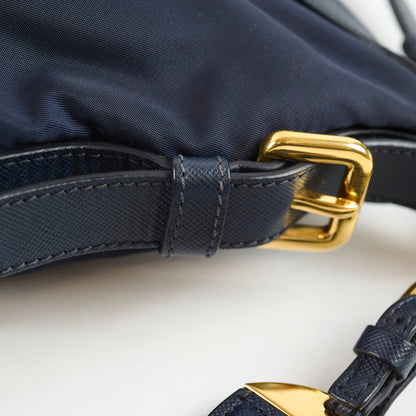 Prada Tessuto Nylon Saffiano Vela Navy - photo 4