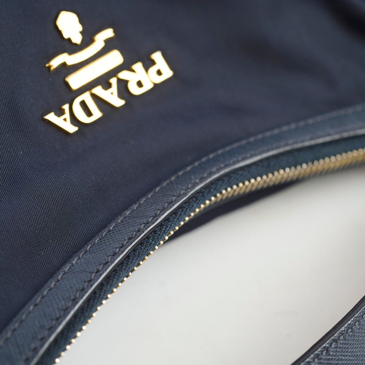 Prada Tessuto Nylon Saffiano Vela Navy - photo 8